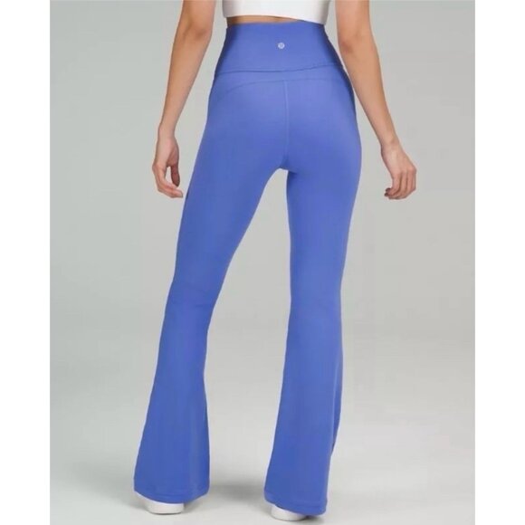 Lululemon Groove Flare Pants Nulu Wild Indigo 4 Small NWOT - Picture 1 of 9